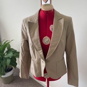 Cynthia Rowley Khaki Blazer